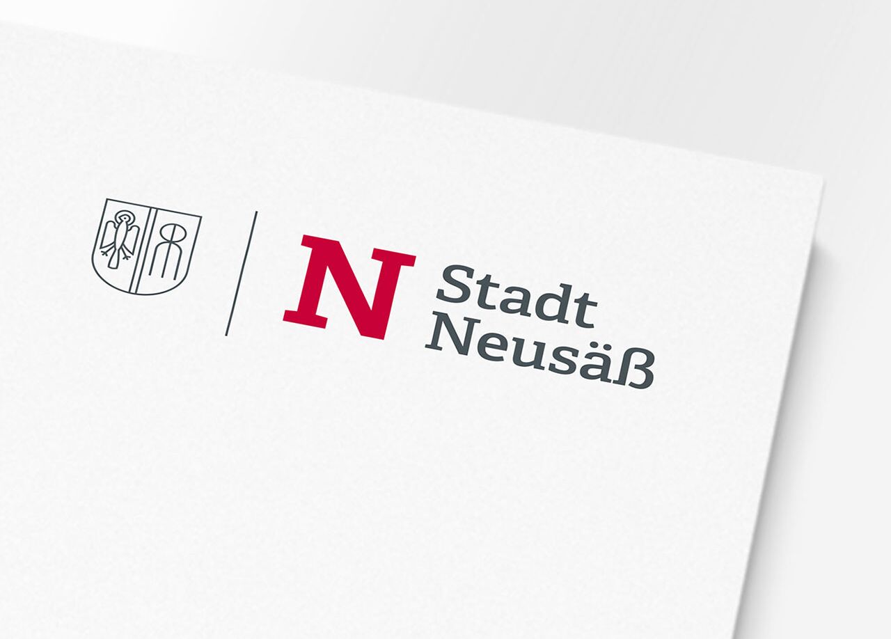 Stadt Neusaess Corporate Design 02